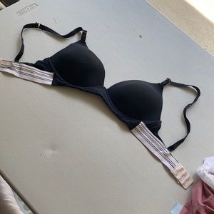 Lively wireless, 30 sexy bra, and black with stripe band